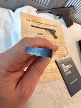1937 Colt Woodsman in box, papers, 2 tone mag - Image 14 of 17