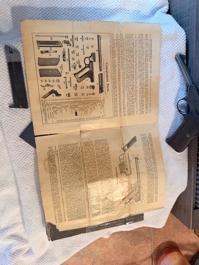1937 Colt Woodsman in box, papers, 2 tone mag - Image 15 of 17