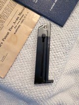 1937 Colt Woodsman in box, papers, 2 tone mag - Image 4 of 17