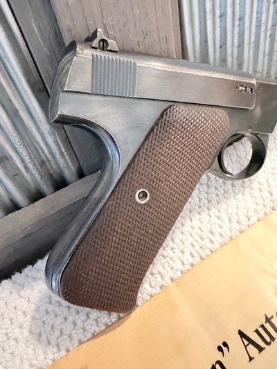 1937 Colt Woodsman in box, papers, 2 tone mag - Image 6 of 17