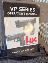 H&K VP9 custom cerakote, in box, 14 mags - Image 5 of 16