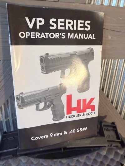 H&K VP9 custom cerakote, in box, 14 mags - Image 5 of 16