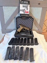 H&K VP9 custom cerakote, in box, 14 mags - Image 1 of 16
