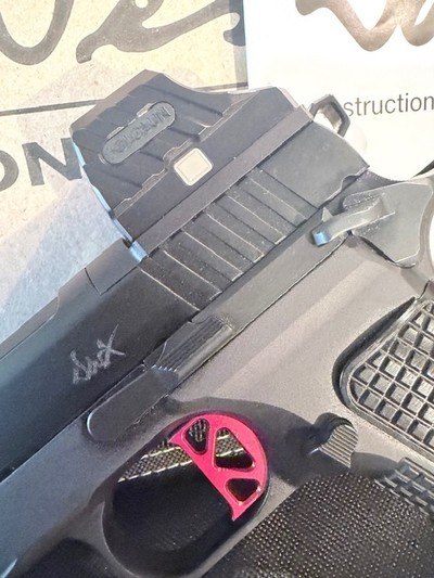 Dan Wesson DWX compact with Holosun Red dot - Image 6 of 13