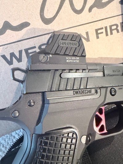 Dan Wesson DWX compact with Holosun Red dot - Image 3 of 13