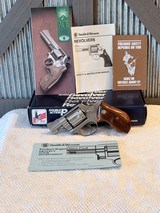 S&W 63-3 2 inch barrel, combats in box - 1 of 11