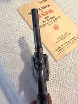 Ruger SS84-L US marked Military revolver with manual. - 10 of 11