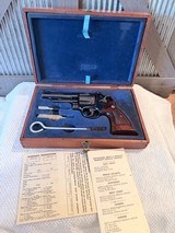 S&W 25-5 45 Colt 4 inch presentation case, excellent - 1 of 19