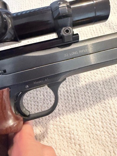 1994 S&W Model 41 7 inch barrel, Burris scope - Image 17 of 17