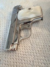 1923 Colt 1908 25acp, nickel, mother of pearl - 6 of 10