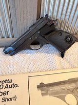 Beretta 70S 22LR pistol excellent with manual - 2 of 12