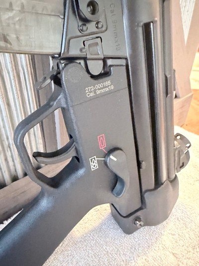 Hk SP5L 9mm, 16 inch barrel as new condition - Image 7 of 15