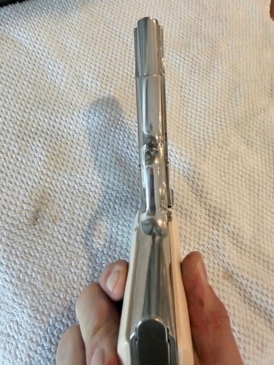 1943 Remington Rand, nickeled, original parts, nice! - Image 5 of 11