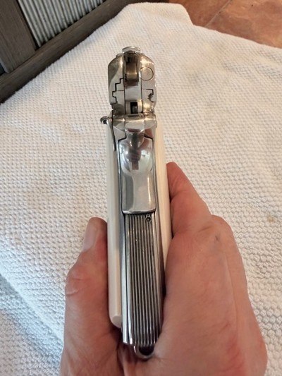1943 Remington Rand, nickeled, original parts, nice! - Image 10 of 11