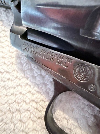 1965 Ruger Blackhawk 3 screw 41 Magnum in box - Image 12 of 15