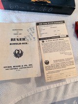 1970 Ruger Super Single Six, in box, not converted. - Image 17 of 18