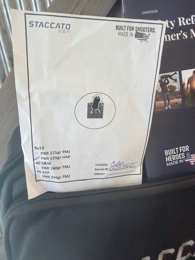 Staccato CS 2011, in bag with 8 mags and holster - Image 7 of 20