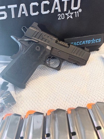 Staccato CS 2011, in bag with 8 mags and holster - Image 9 of 20