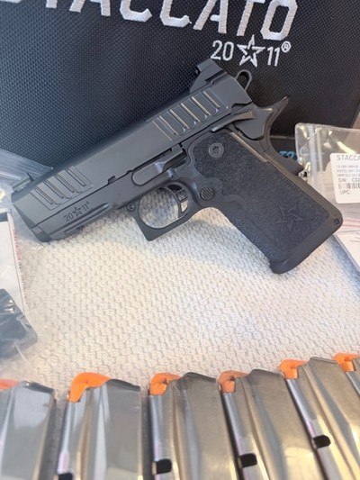 Staccato CS 2011, in bag with 8 mags and holster - Image 2 of 20