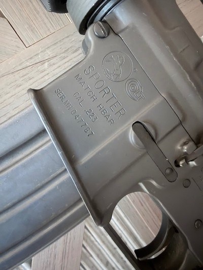 Colt AR15 Hbar Target in excellent shape, pre ban - Image 2 of 14