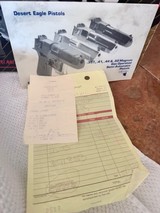 1994 Desert Eagle 44 Mag, lots of extras, 10 inch barrel - Image 10 of 20