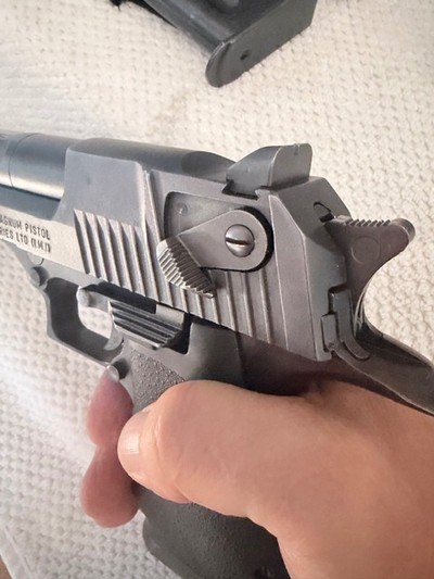 1994 Desert Eagle 44 Mag, lots of extras, 10 inch barrel - Image 11 of 20