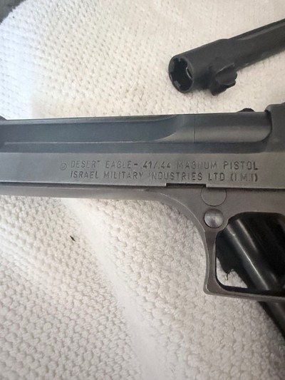 1994 Desert Eagle 44 Mag, lots of extras, 10 inch barrel - Image 4 of 20