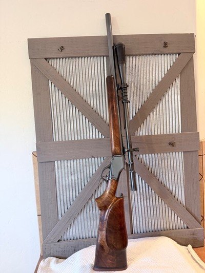 1915 Winchester 1885 CC Johnson custom 225 Winchester - Image 6 of 20