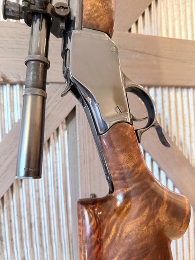 1915 Winchester 1885 CC Johnson custom 225 Winchester - Image 3 of 20