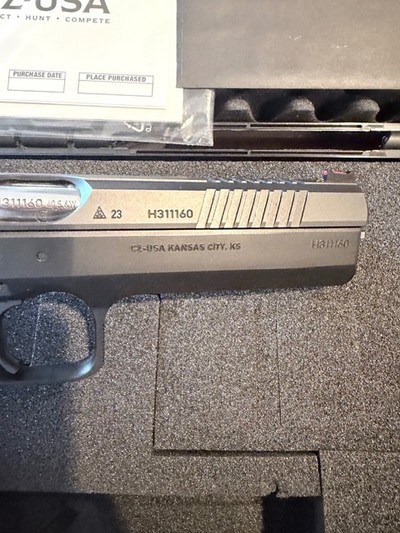 NEW CZ TS 2 Orange, 40 S&W, optic ready - Image 3 of 17