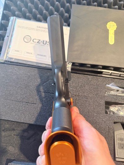 NEW CZ TS 2 Orange, 40 S&W, optic ready - Image 10 of 17