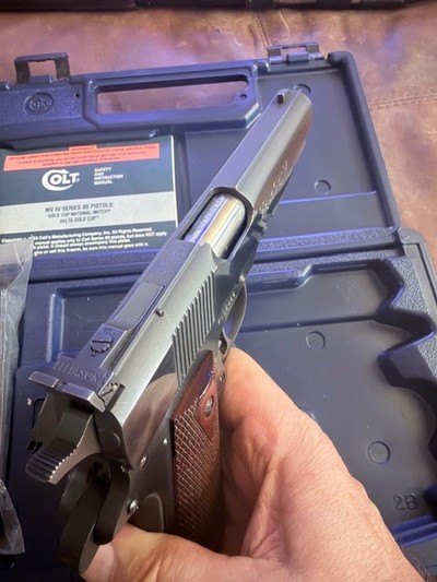 1991 Colt Gold Cup National Match 45 acp in box - Image 3 of 9