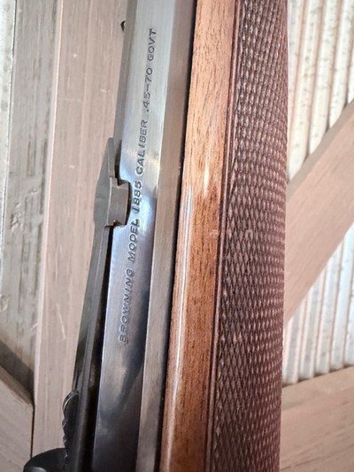 Unfired in box Browning 1885 45-70 Single shot, beautiful - Image 4 of 19