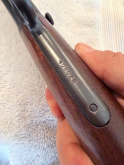 1958 Winchester 62a 22LR with scabbard - Image 12 of 15