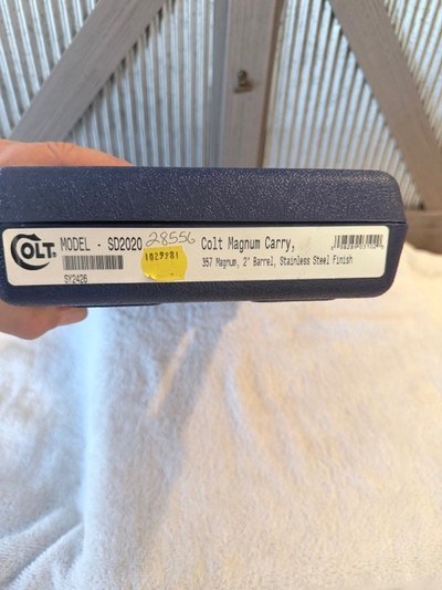 1999 Colt Magnum Carry New in Box, 2 inch snub - Image 12 of 12