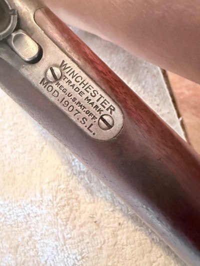 1915 Winchester 1907 SL 351 in good shape - Image 12 of 19