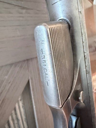 1915 Winchester 1907 SL 351 in good shape - Image 9 of 19