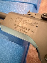 Springfield M6 Scout 22 Hornet 410 in case - Image 14 of 16