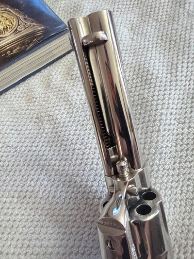 1963 Nickel Colt SAA 2nd Gen, 357 Mag, 4 3/4 inch - Image 14 of 15