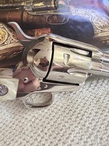 1963 Nickel Colt SAA 2nd Gen, 357 Mag, 4 3/4 inch - Image 6 of 15