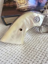 1963 Nickel Colt SAA 2nd Gen, 357 Mag, 4 3/4 inch - Image 7 of 15