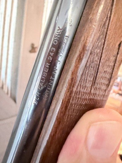 1970 Browning BLR Belgium 243 Winchester, Lever action - Image 7 of 18