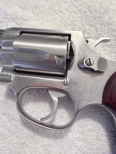 Excellent S&W Model 60-7 38 plus P snub pre lock - Image 7 of 14
