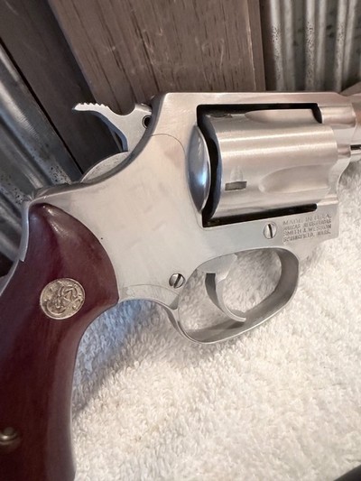 Excellent S&W Model 60-7 38 plus P snub pre lock - Image 4 of 14