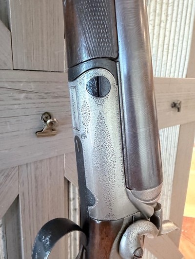 Beautiful Early George Gibbs 12 gauge sxs hammers - Image 8 of 20