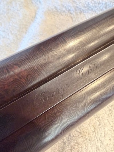 Beautiful Early George Gibbs 12 gauge sxs hammers - Image 10 of 20