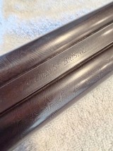 Beautiful Early George Gibbs 12 gauge sxs hammers - Image 11 of 20