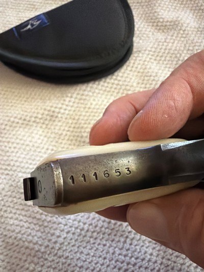 1959 Armi Galesi 22 short Italian pistol. - Image 6 of 6
