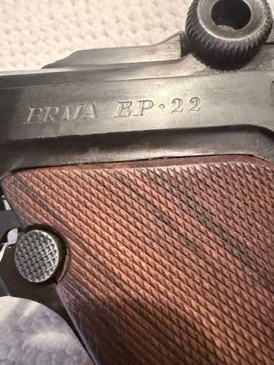 Erma EP22 Luger 22Lr German Luger - Image 6 of 14