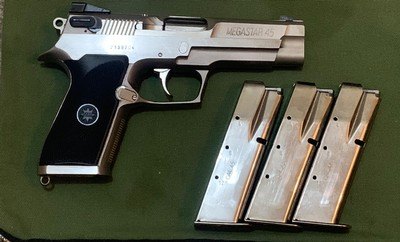 Star Megastar - .45 acp w/3 mags